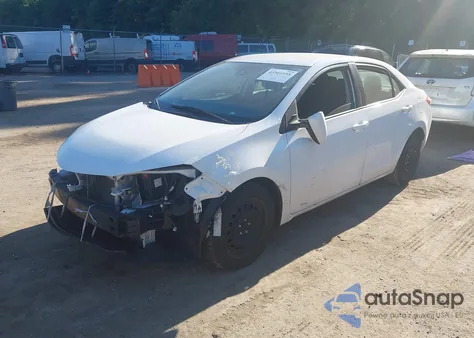 2018 Toyota Corolla Le from USA, damaged, VIN 2T1BURHE8JC987780